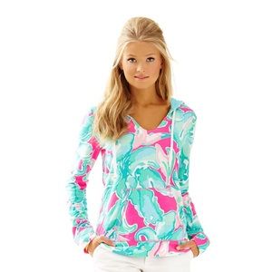 Lilly Pulitzer Wheaton Hoodie in Pink Sands